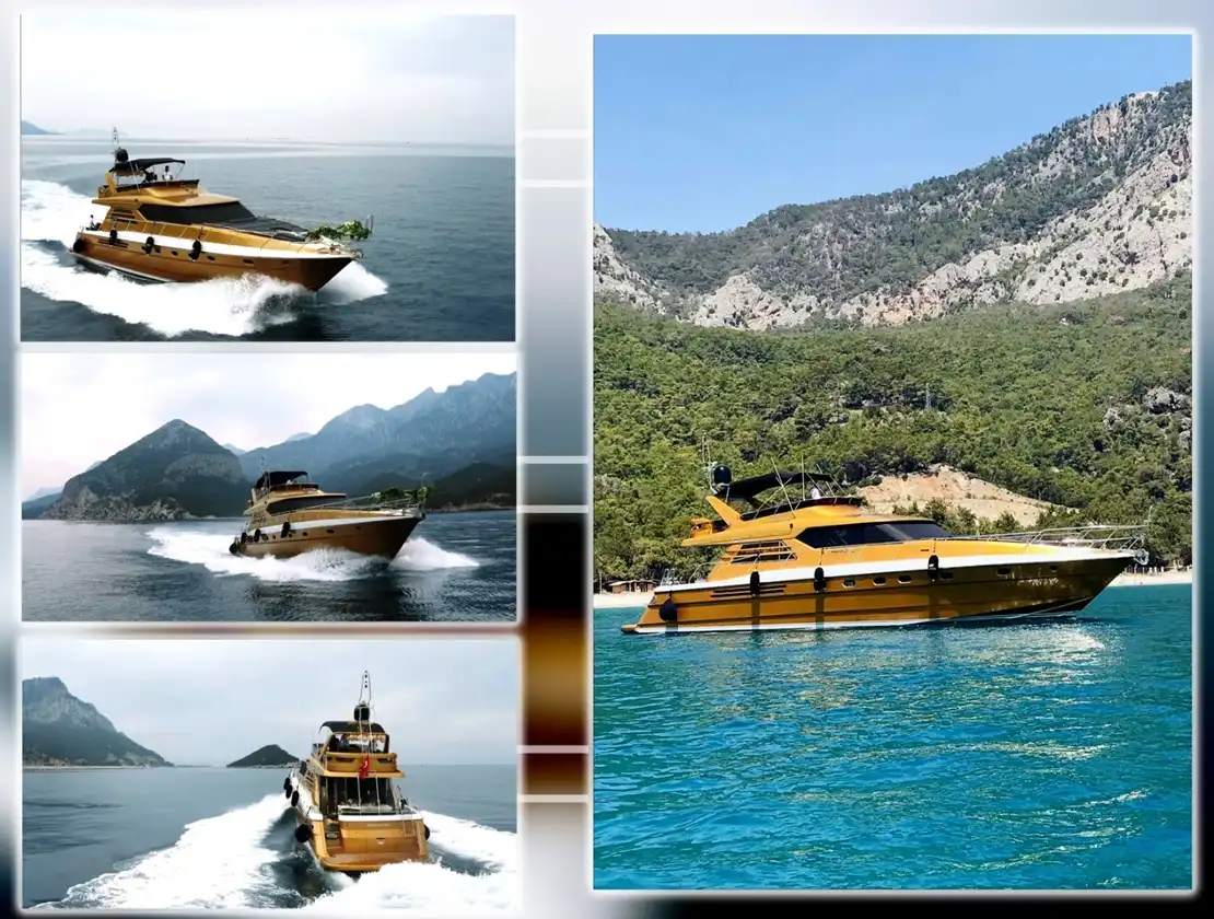 Antalya Yat Kiralama 23m Princess 66